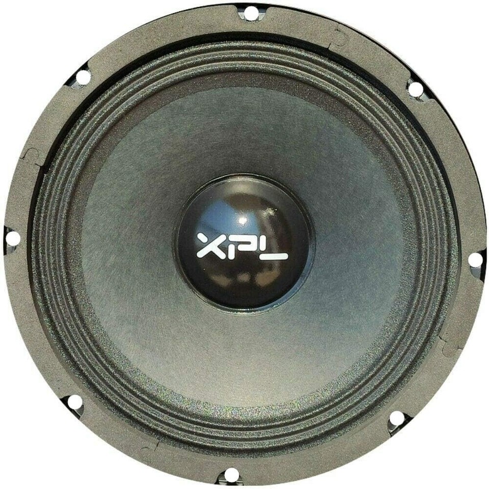 1 MIDRANGE XPL XW08-403 XW08 403 Haut-Parleur Mid Bass 20,00 cm 200 mm 8 150 Watts rms 300 Watts Max 4 ohms 99 DB spl Voiture Noir, 1 pièce