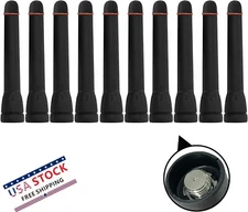10* UHF Stubby Antennas for Icom IC-F4001 F4011 F4021 F4003  F80 Radio FA-SC73US