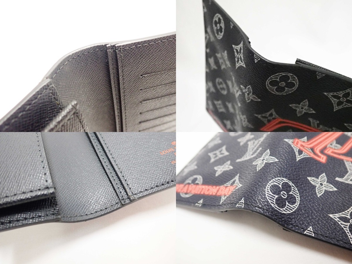 LOUIS VUITTON Monogram Ink Upside Down Brazza M62893 | eBay
