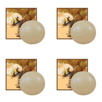 Deoproce Snail Recovery Soap 100g*4Pcs / FREE SHIPPING
