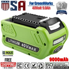 NEW 9.0AH 40V G-MAX Lithium Battery for GreenWorks 29472 29462 29462 29252 20202