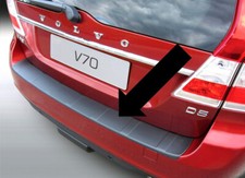 Ladekantenschutz schwarz für Volvo V70 III Kombi 5-Türer ab facelift 06.13-04.16