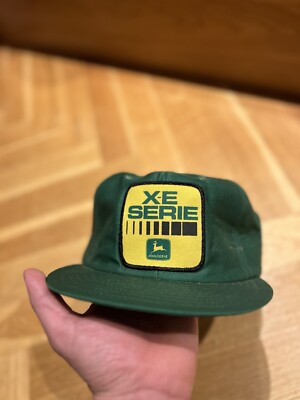 Vintage John Deere  Baseball-hat Trucker Cap Kappe K Products XE Serie