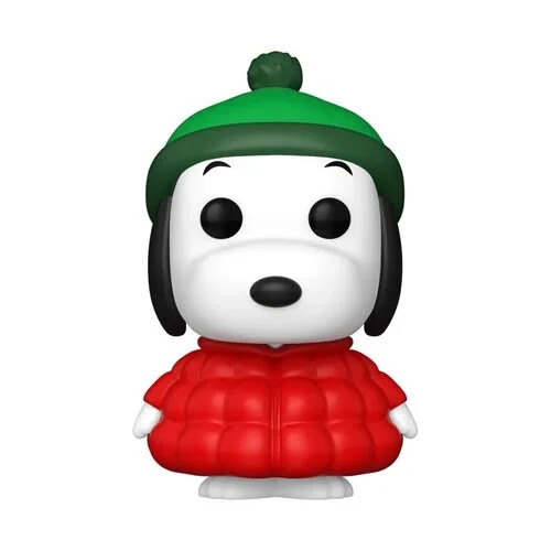 Funko POP! Peanuts Snoopy Red Puffer Coat Specialty Figure #1681 +