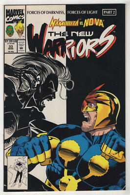 New Warriors #33 (Mar 1993, Marvel) Fabian Nicieza, Darick Robertson
