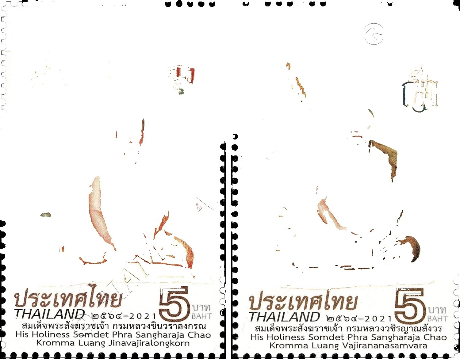 历史人物泰国邮票