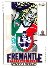 2002 FREMANTLE DOCKERS AFL Card CLUB LOGO Exclusive