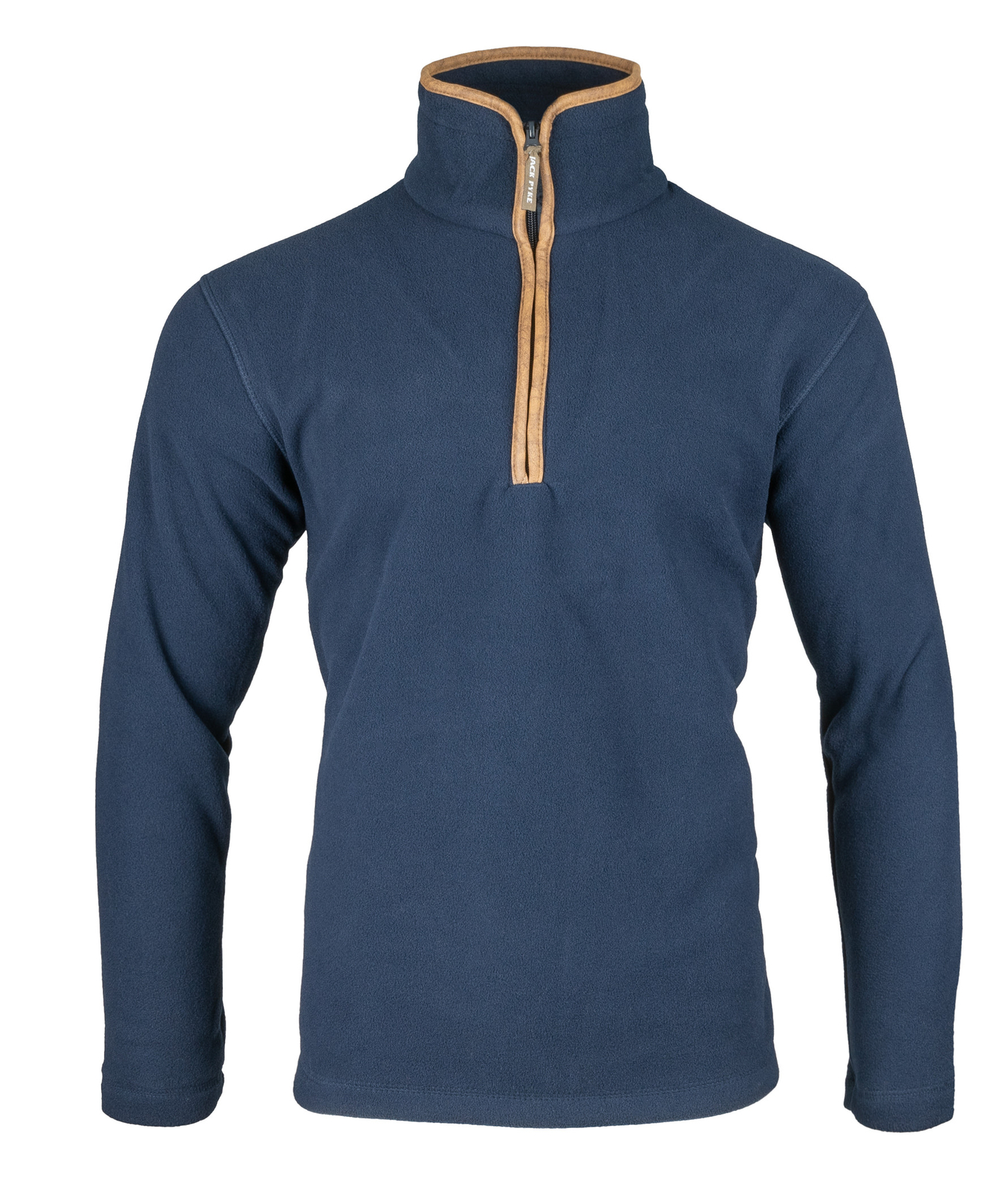JACK PYKE Countryman Long Sleeve Thermal Fleece Pullover Navy Blue Medium Long