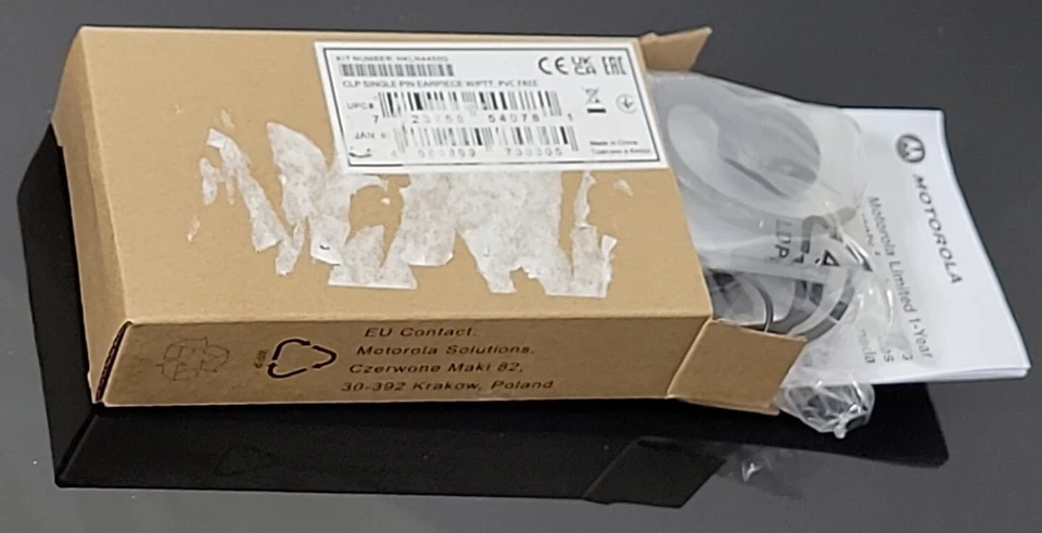 Motorola HKLN4455A Earpiece In-Line Push-to-Talk Headset on-ear - over Mount - Image 2 of 4