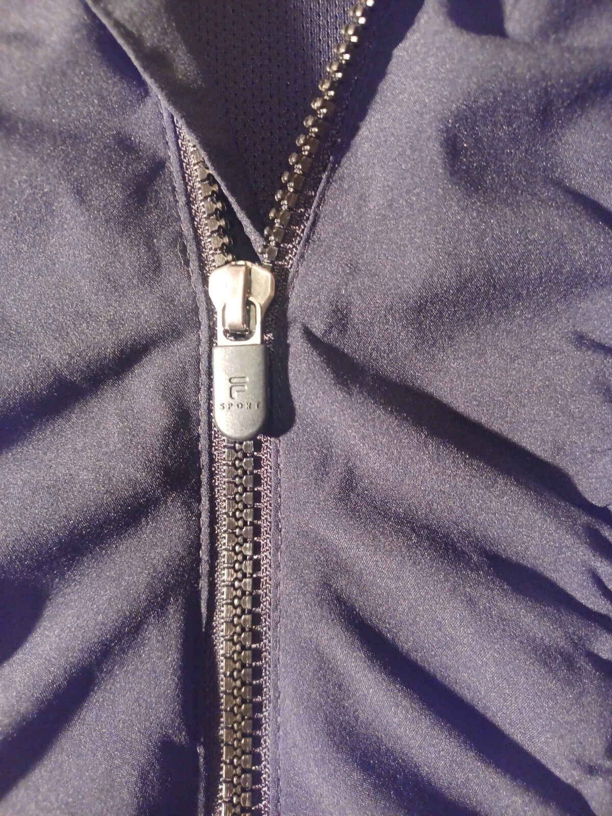 FILA Giacca Atletica Donna Frangivento Umidità Malvagante Nero Cerniera Taglia XS Small