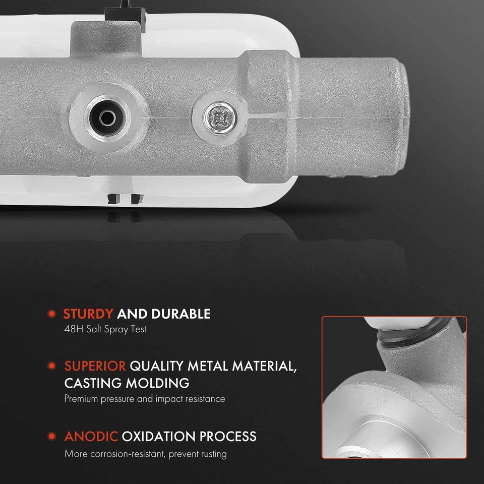 Cilindro maestro de freno con depósito para Ford Escort Mazda 323 MX-3 Mercury Tracer Foto 2 de 4