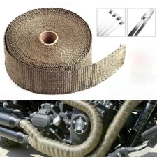Motorcycle Exhaust Heat Protection Wrap Header Insulation Tape Roll 2" x 50 FT