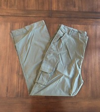 Women  s Lightweight Pants With Pockets And Cargo Pocket, Olive Green