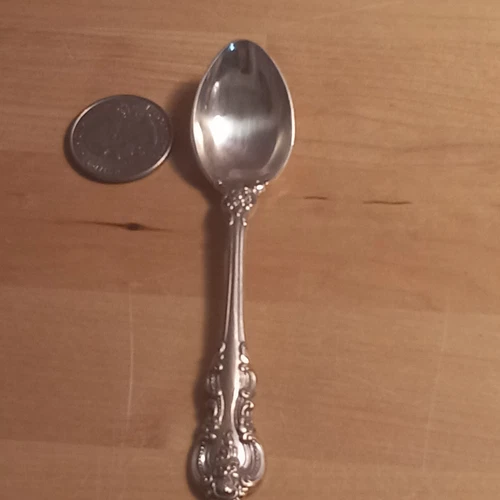 New Open Bag Towle 1964 El Grandee "" Sterling Silver Small Spoon