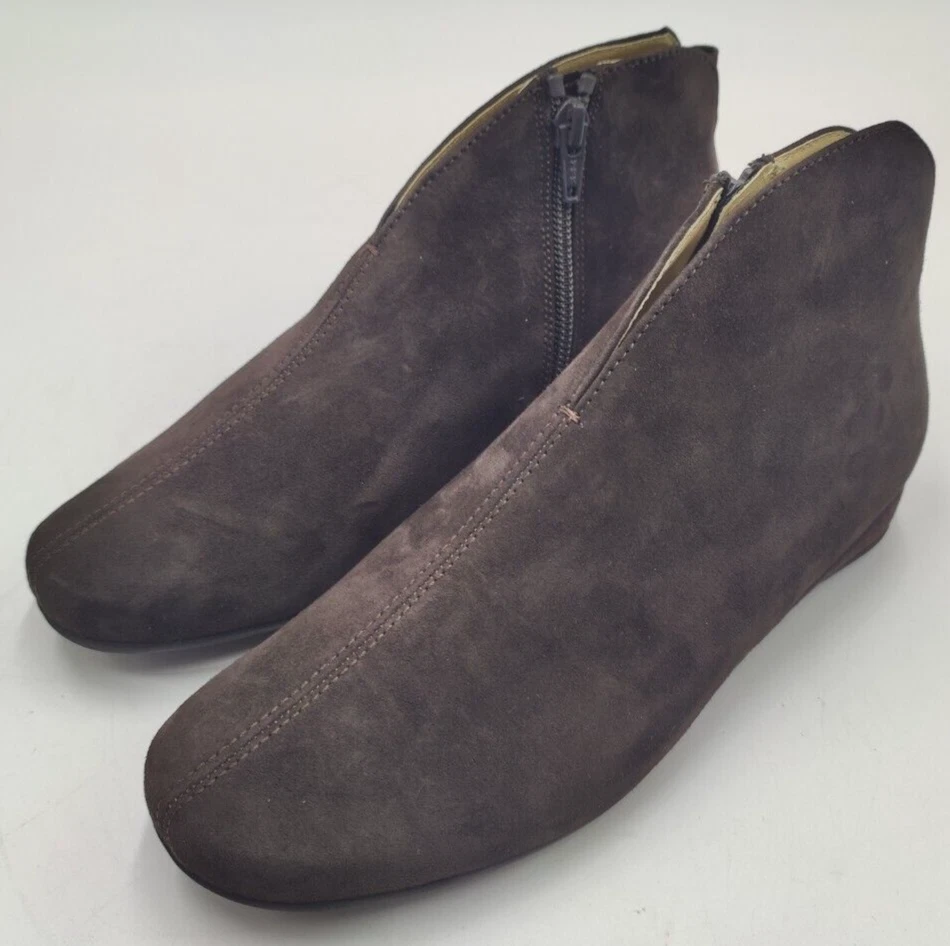 Hassia Damenschuhe Leder Stiefeletten Gr 34 Braun G 2-301792 Petra Schuhe - Bild 1 von 4