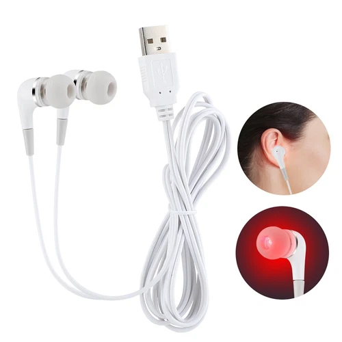 Red Light Therapy for Ear, Tinnitus Relief Device, Ear Laser Therapy Earplug - Picture 9 of 12