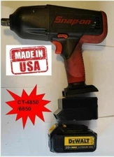 Snap On 18v nicad to Dewalt lithium battery adapter 