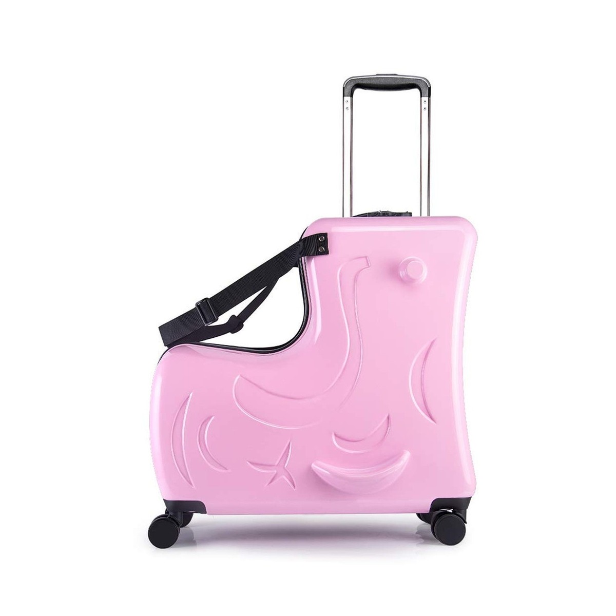 N-A AO WEI LA OW Kids ride-on Suitcase carry-on Tollder