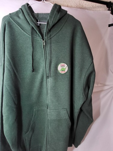 Nuova felpa con cappuccio retrò Sinclair con cerniera completa taglia 3XL - Foto 2 di 4