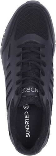 Sundried Indoor Spin Fahrradschuhe Unisex Turnschuhe klassische Schnürung schwarz Größe UK6,5 - Bild 6 von 8