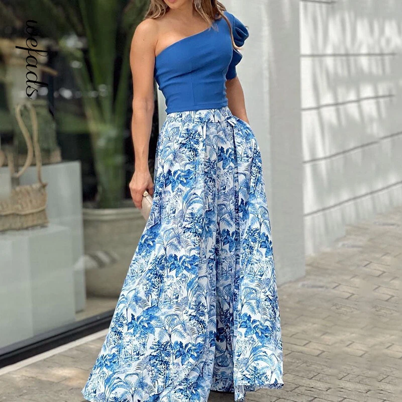 Pantalón ancho mujer elegante