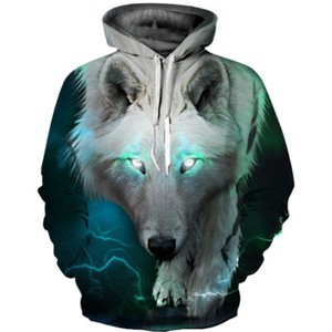 wolf hoodie ebay