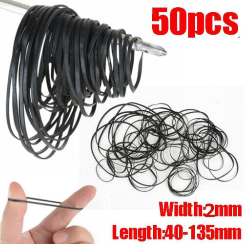 50X 40-135mm Antriebsriemen Riemen für Kassettendeck Cassette Tape Deck Belt 2mm - 第 2/10 張圖片