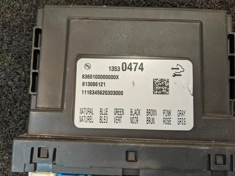 Chasis ECM Carrocería Control BCM Estilo Clásico Se Adapta a 19 SILVERADO 1500 PICKUP 388791 Foto 2 de 4