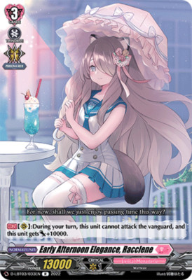 x4 Early Afternoon Elegance, Racclene - D-LBT03/033EN - R CFV M/NM