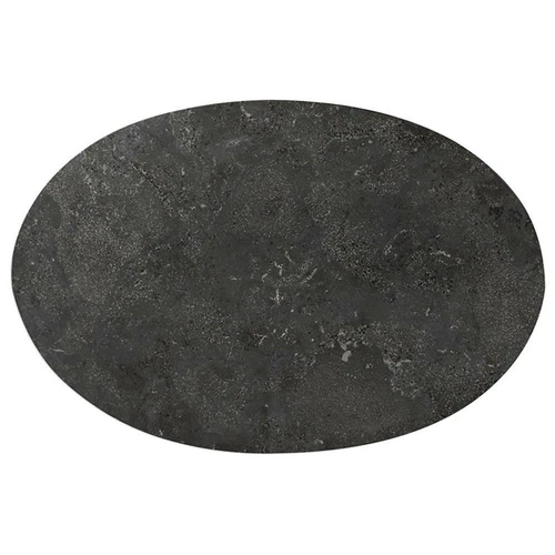 Uttermost Jessenia Marble and Metal Accent Table in Antique Brushed Gold - Picture 4 of 7