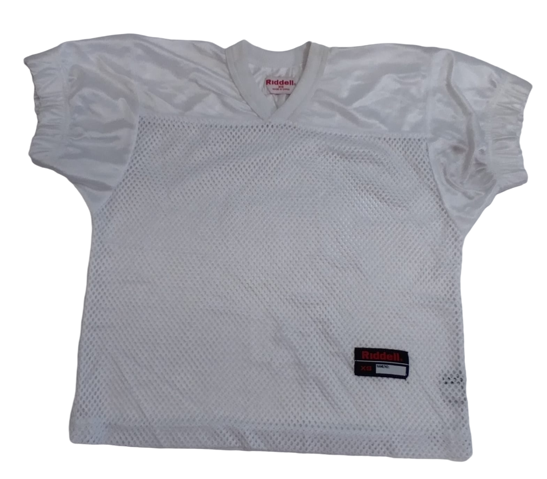 Riddell Football Practice Jersey, White XS 810245020127 eBay