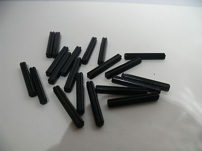 Lego 20 axes techniques noirs /  20 black Technic, Axle 4