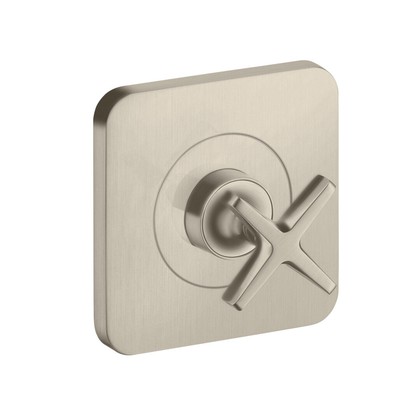 Hansgrohe shut-off valve concealed Axor 36771820 Brushed Nickel