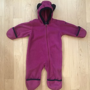 baby fleece bear suit