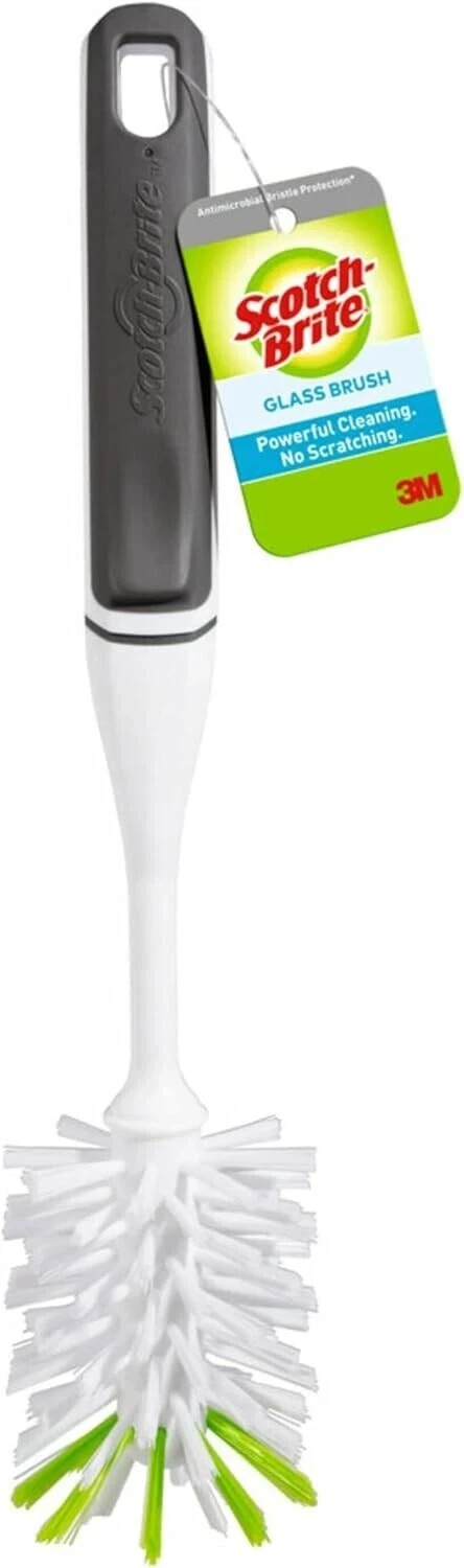 Scotch-Brite Durable Glass and Water Bottle Brush Safe for Baby Bottles