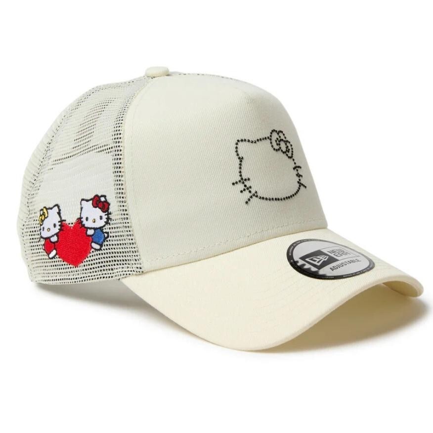 帽子 NEW ERA 9FORTY A-Frame HELLO KITTY New Era 9FORTY A-Frame Tracker Cap HELLO KITTY 56.8 - 60.6cm