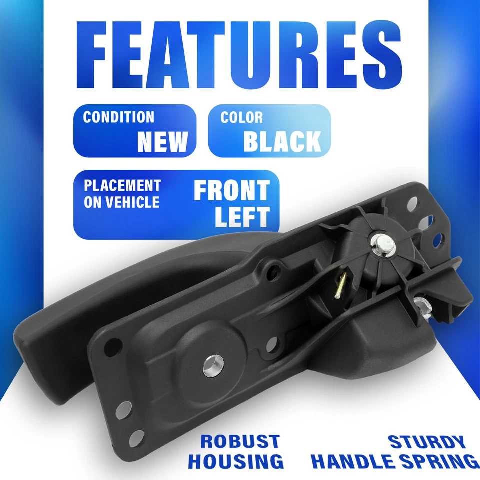 Manija de puerta interior interior lado izquierdo del conductor para Chevy Silverado Sierra 2007-13 Foto 4 de 4