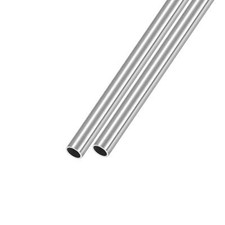 2Pcs 304 Stainless Steel Tube 8mm OD x 0.8mm Wall T x 300mm L for Home