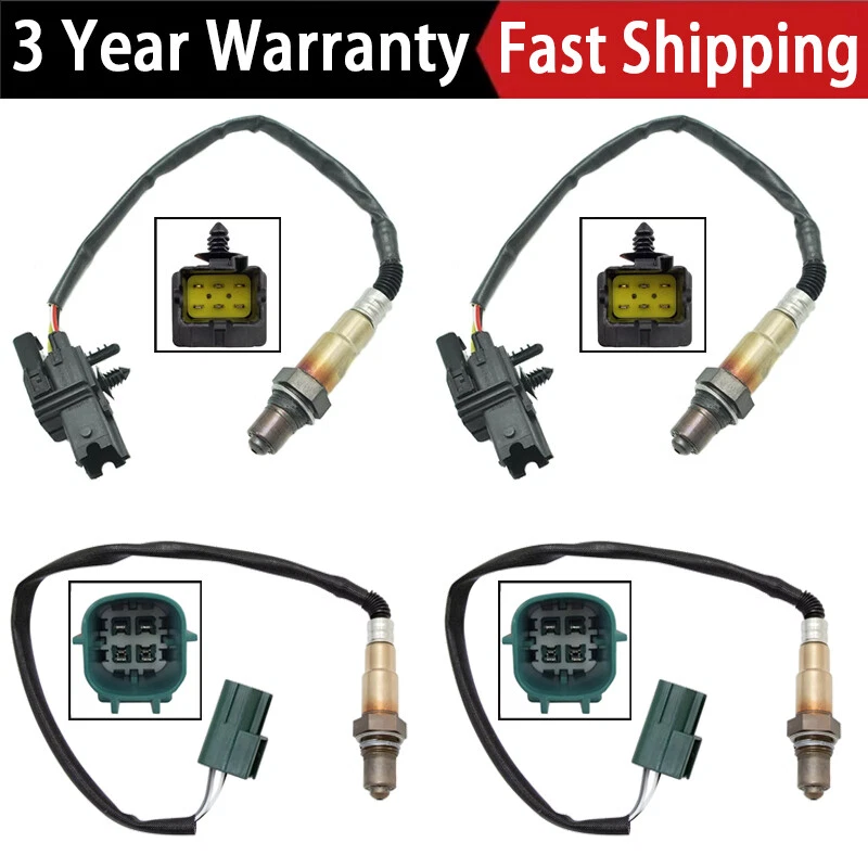Sensor de oxígeno ascendente+descendente 4 piezas para Nissan Titan e Infiniti QX56 2004 2005 2006 Foto 2 de 4