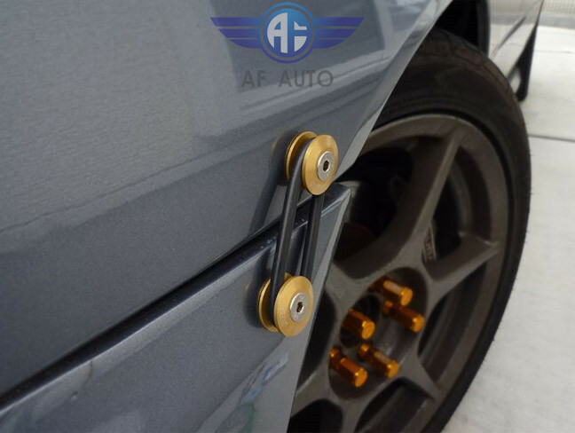 8x JDM Aluminum Quick Release Fasteners Bumper Trunk Fender Hatch - Foto 13