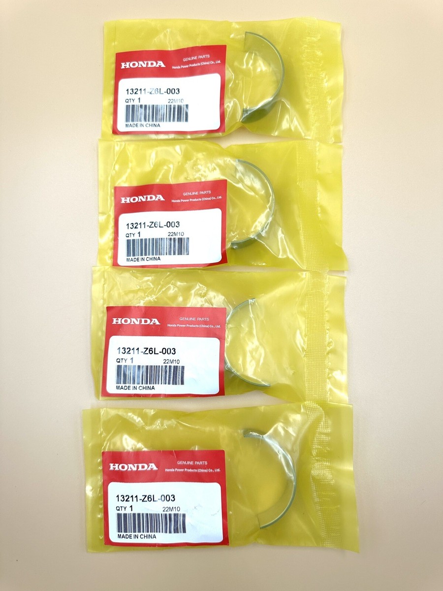 2 Pairs (4pcs) Genuine Honda Rod Bearing Part 13211-Z6L-003 GX630