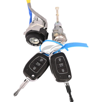 Genuine Car Door Lock Cylinder Key Ignition Start For Hyundai - Foto 10
