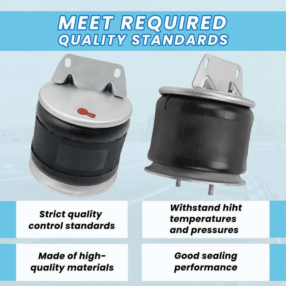 2Pcs Air Spring Bags for Freightliner W01-358-9616, 99-12P515, 39616K, K303-16 - Image 2 of 4