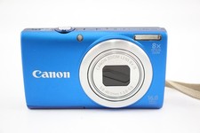 Canon PowerShot A4000 IS Digital Compact Camera Working w/ 8x Canon Zoom Lens