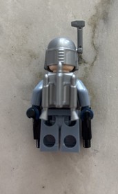 LEGO Star Wars Jango Fett Minifigure (SW0845) From Set #75191  (Angry Face) 