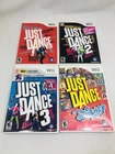 Nintendo Wii Just Dance 1, 2, 3, And Disney Party Tested Missing 1 Manual
