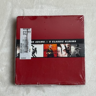 Bryan Adams 5 Classic Albums 2013 Universal Box Set 61 Tracks Free Shipping 