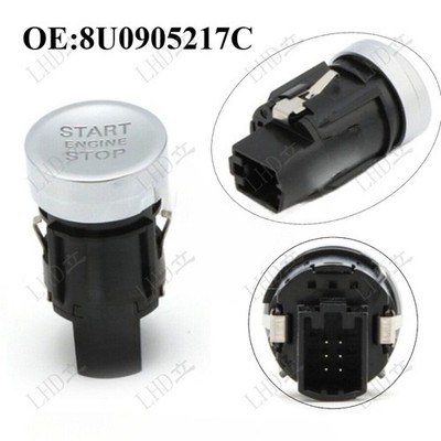 For Engine Ignition Start-Stop Switch Button 2017-2025 Audi Q2 8U0905217C，