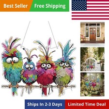 Diamond Art Kit for Adult, Special Shaped Rhinestone, DIY Acrylic 5D Painting...