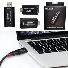 HDMI to USB 2.0 Video Capture Card 4K Input 1080P Output for PC Mac Android OBS